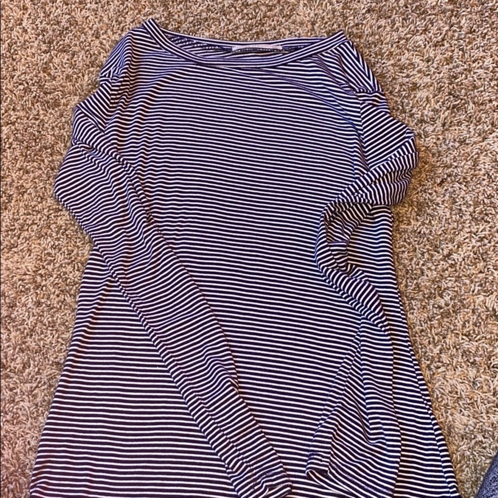 Long sleeve striped shirt
